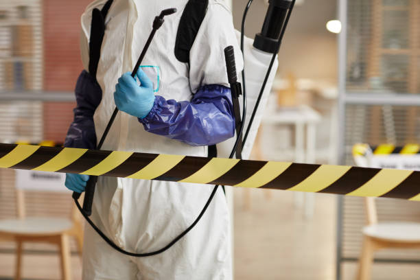 Professional Biohazard technician working in Stoneham, CO